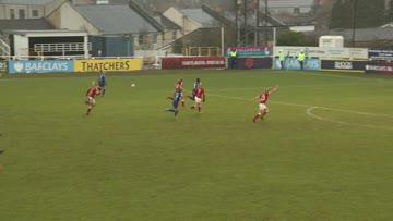 Beautifully floated in cross from @Bethany_Eng15 and @samkerr1 nods it home!

#BarclaysFAWSL