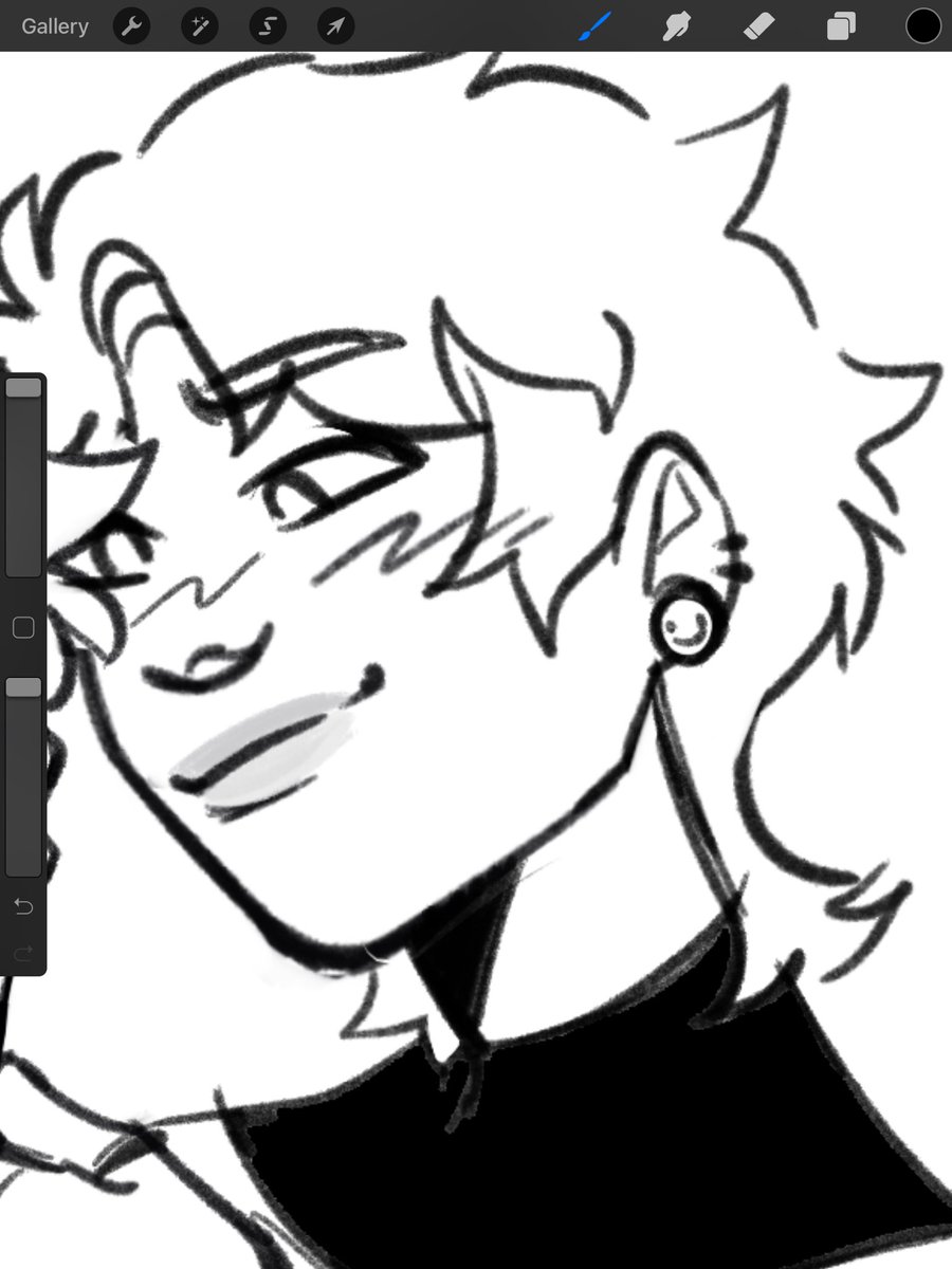 Godffdd.,,,,, I love drawing dream with a mullet 
