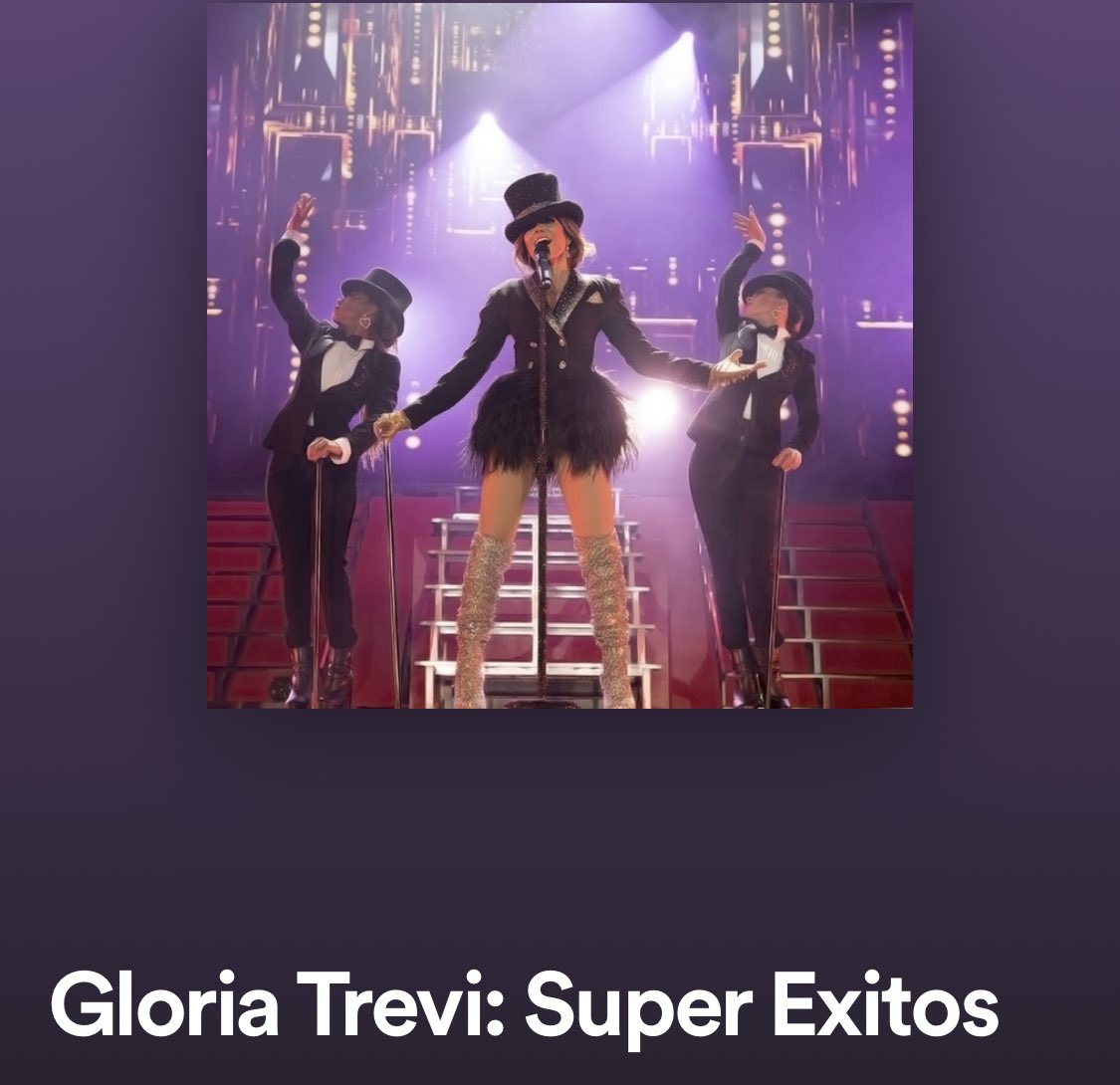 Preparándome para @premiolonuestro 🙏🏻 con 👉🏻 open.spotify.com/user/glowtrevi… #trayectoria #gloriatrevi #premiolonuestro