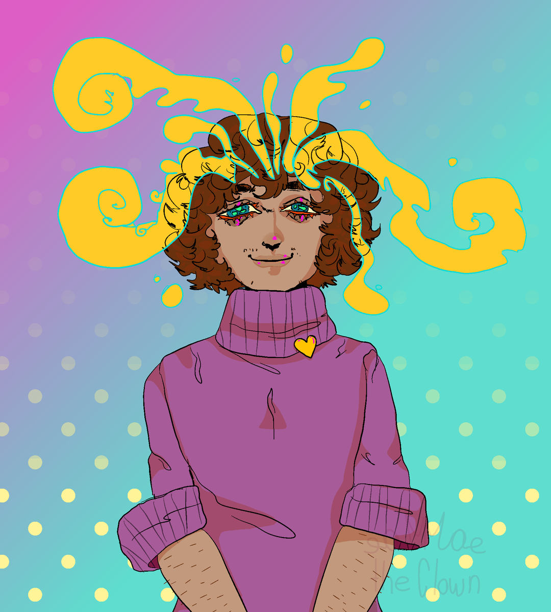 ClownMoe's tweet photo. When your identity fragments
.
.
#SURREALISM #surrealart #digitalart #myartwork #myart #digitaldrawing #weirdcore #weirdart #colorfulart https://t.co/CmBTigJxVG