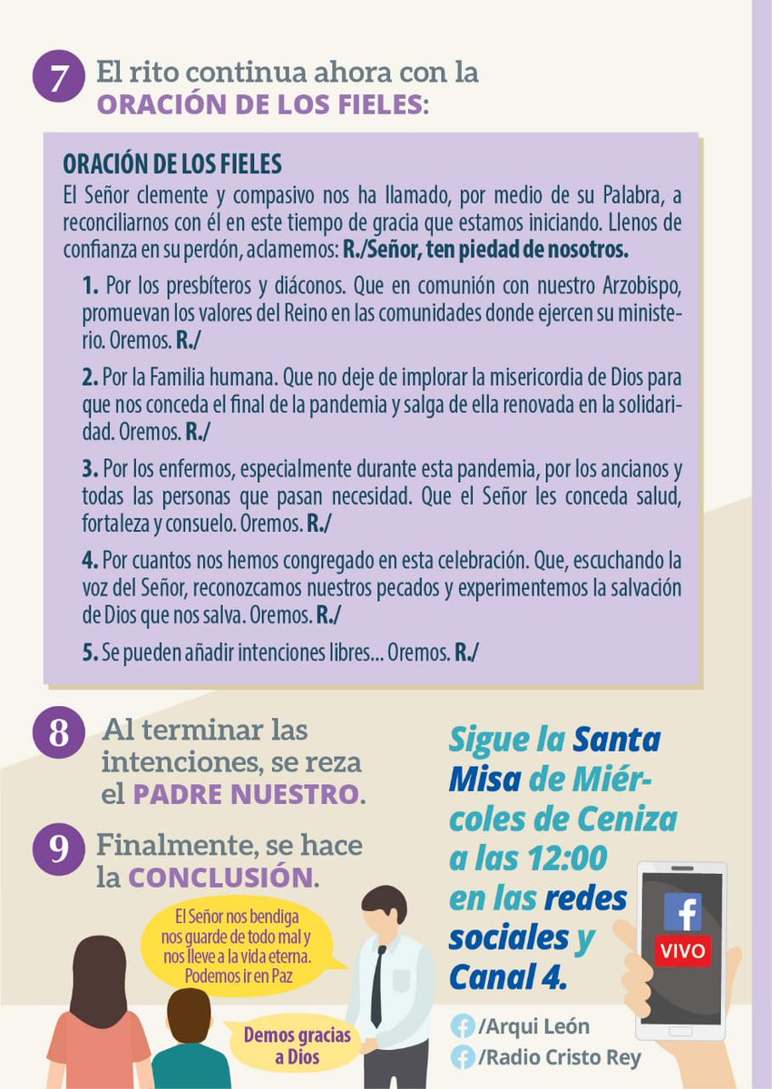 LeonArchi's tweet photo. Lineamientos del Miércoles de Ceniza https://t.co/w1vb8JFY6e