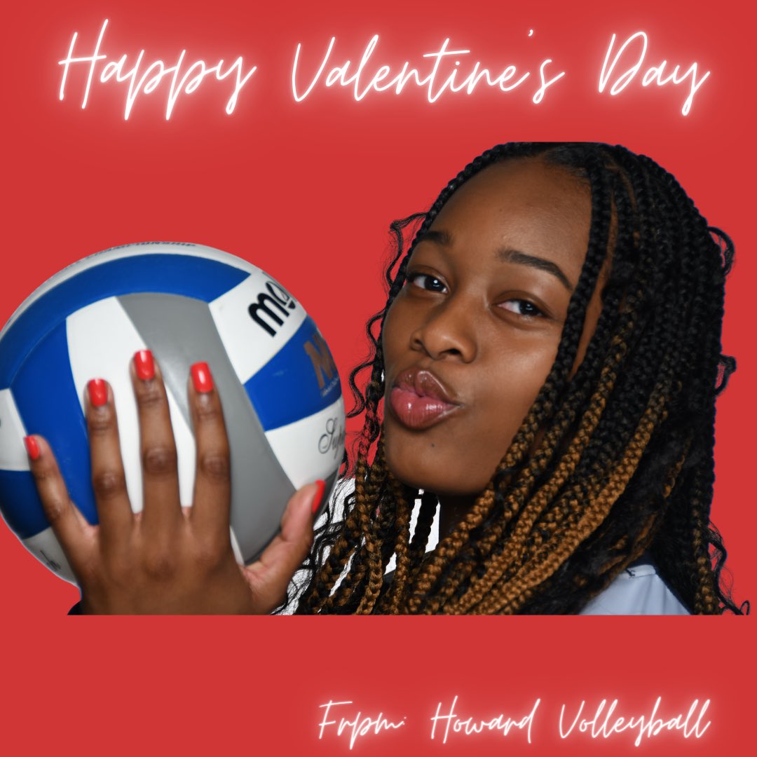 HUBisonVB's tweet photo. Happy Valentineโs Day!
#Howardvb ๐๐ https://t.co/NuSS1obCsV