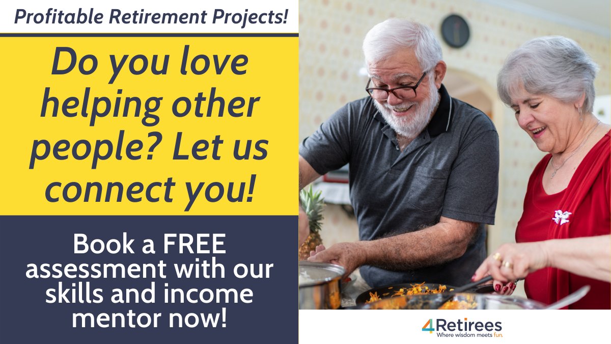 4Retirees's tweet photo. Don’t you agree that helping others is the most fulfilling and meaningful way to spend your time? Make helping others your next profitable retirement project. Let us connect you, EMAIL US on projects@4retirees.com 
#income #money #hobby #help #retiree #retirement #seniors https://t.co/G9RR4LNsQt