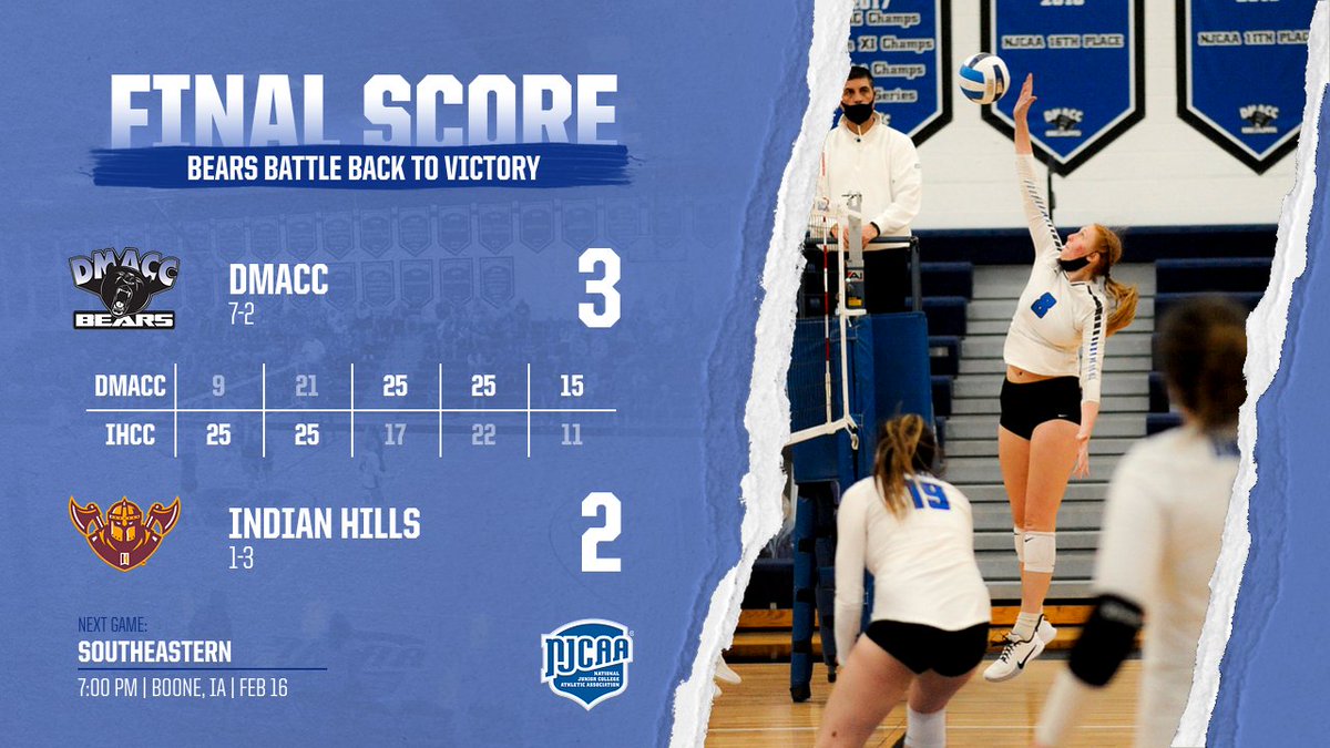 DMACC Athletics tweet media