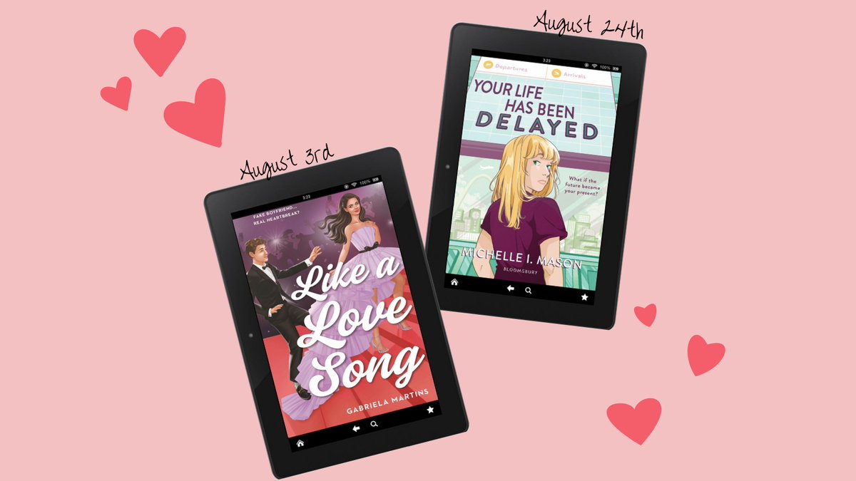 Like a Love Song by  @gabhimartins - August 3rdYour Life Has Been Delayed by  @michelleimason - August 24th