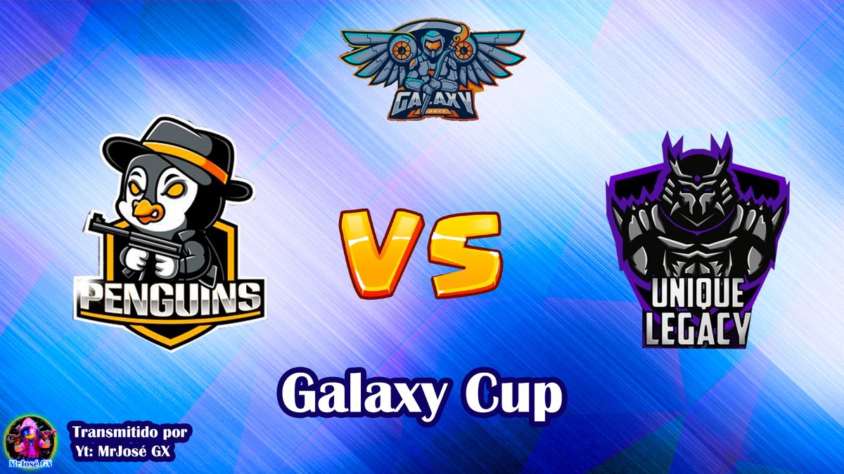 MrJosé GX (@mrjose_gx) on Twitter photo ¡Cuartos de final! @GalaxyCup5 
Enfrentamiento entre Penguins Esports VS Unique Legacy
@PenguinsEsp_GG VS <a href="/UniqueLegacyCR/">Unique Legacy</a> 
Caster🎙️ <a href="/MrJose_GX/">MrJosé GX</a> 
Link del directo: 📢 youtu.be/x4GJzo2H7PU
COMPARTE Y SUSCRIBETE ¡Cuartos de final! @GalaxyCup5 
Enfrentamiento entre Penguins Esports VS Unique Legacy
@PenguinsEsp_GG VS <a href="/UniqueLegacyCR/">Unique Legacy</a> 
Caster🎙️ <a href="/MrJose_GX/">MrJosé GX</a> 
Link del directo: 📢 youtu.be/x4GJzo2H7PU
COMPARTE Y SUSCRIBETE