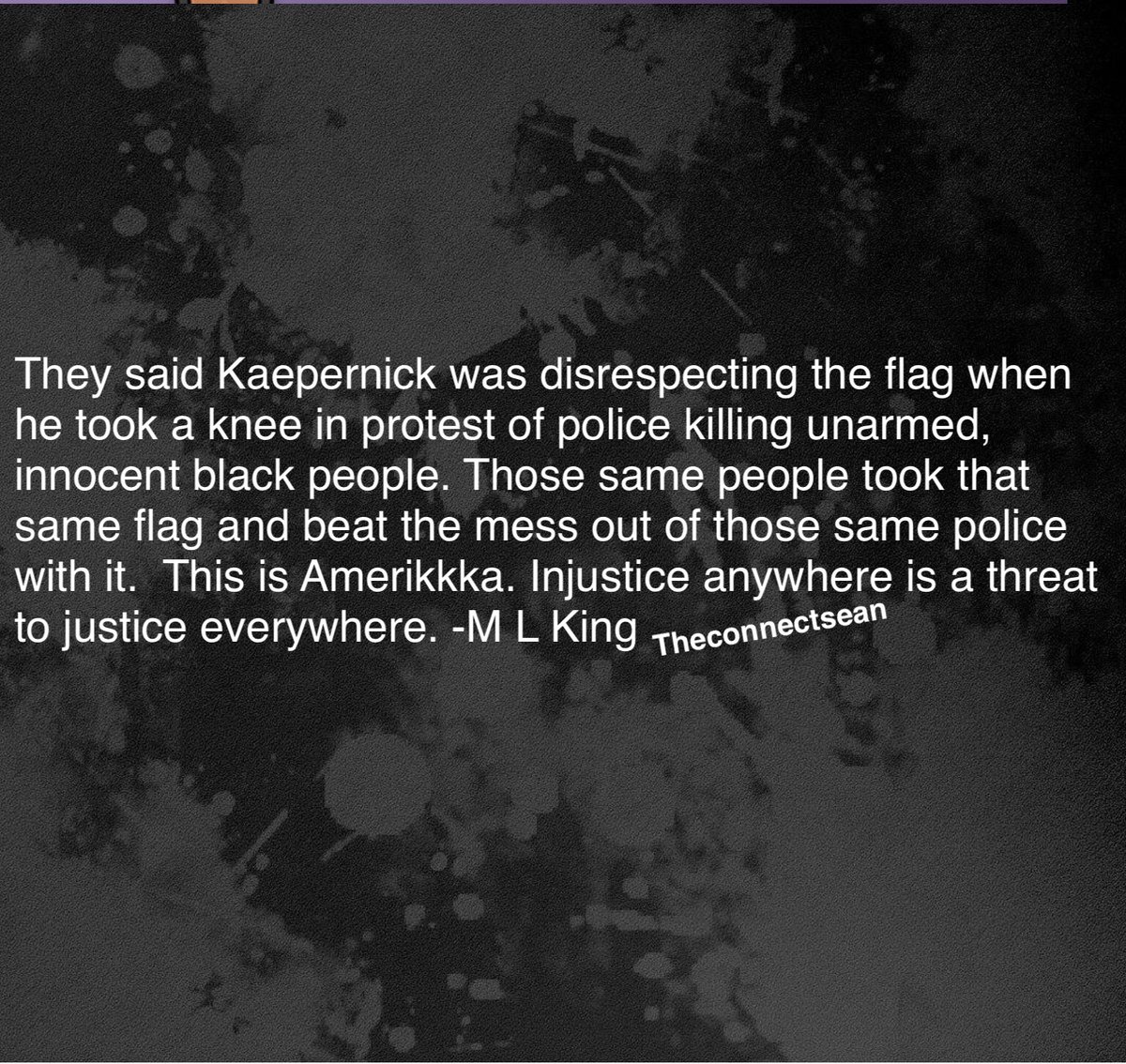 theconnectsean's tweet image. We haven’t heard a word from those racist #BlueLivesMatter folks. This is #amerikkka #CapitolInsurrection #CapitolPolice #police #PoliceBrutality #WhitePrivilege #terrorist #nfl #ColinKaepernick #BlackLivesMatter #wearenotthesame #DefundPolice