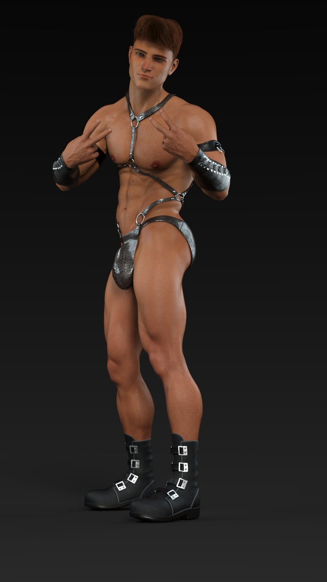 Do enjoy! nsfw male 3dart fetishclothing.