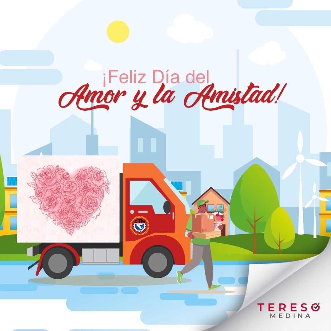 Estimadas hermanas y hermanos trabajadores, deseo que el amor inunde sus corazones, la amistad permanezca en su vida y la dicha de sus familiares prevalezca en sus corazones. ¡Feliz #14defebrero y #DíaDelAmorYAmistad!