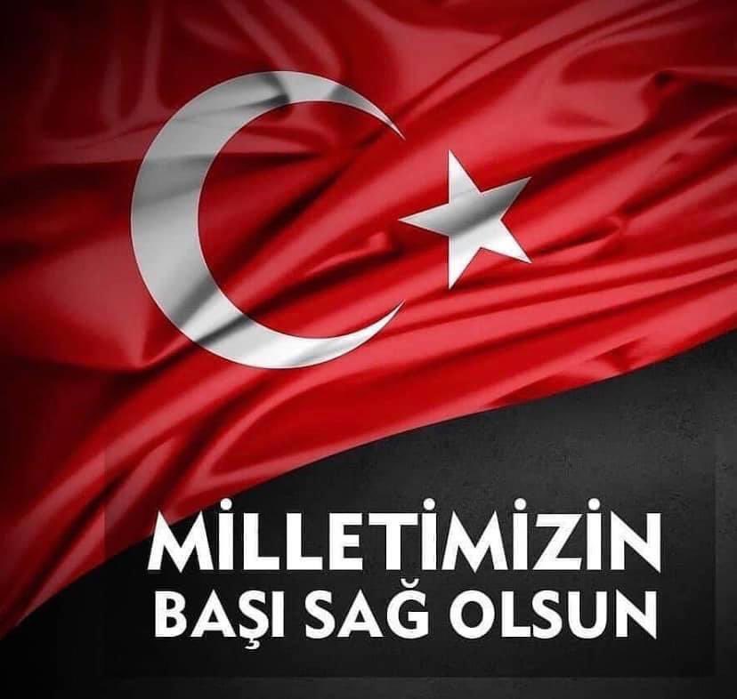 Şehitlerimize Allah’tan rahmet, milletimize ve ailelerine başsağlığı diliyoruz. #Basımızsağolsun