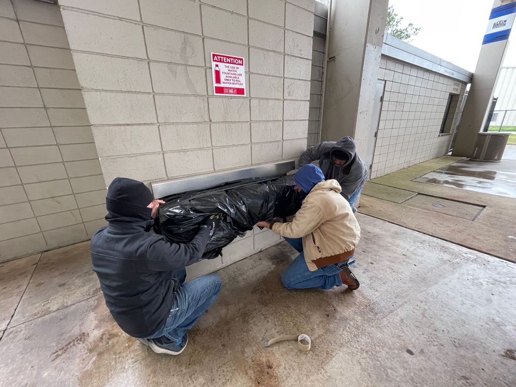Brrrrr! 🥶 It’s cold outside, but the work continues. 💪

Klein ISD Maintenance crews prep for the winter storm by wrapping pipes &amp; securing buildings across the district.

Huge thanks to these essential employees who brave the cold to keep everything safe for our #KleinFamily!