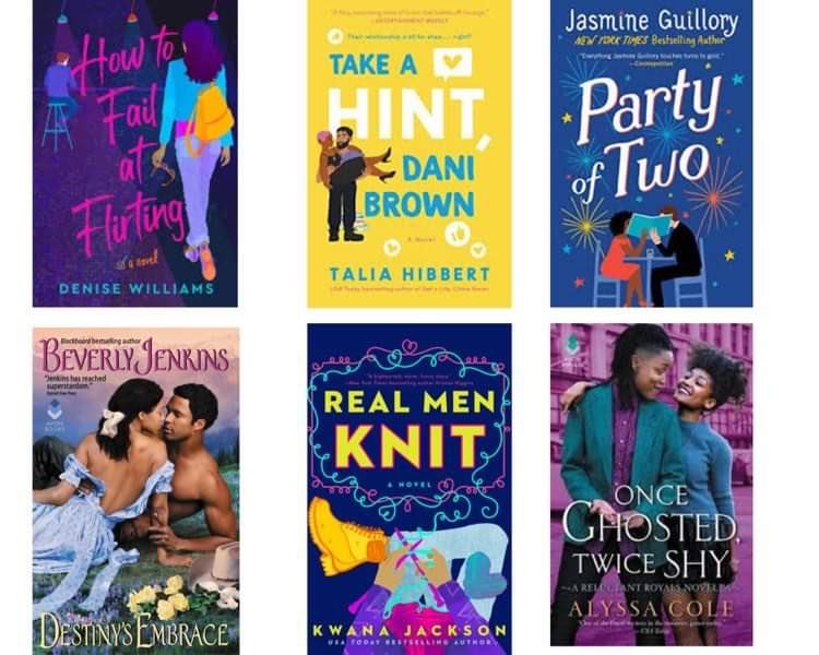 Wishing you a happy Valentine’s day!Taking a moment to remind ourselves that stories of Black love, joy &amp; futures are immensely important and looking forward is as important as looking back. Here are some novels lovingly curated by our librarian league mate! #Blackjoy #Blacklove