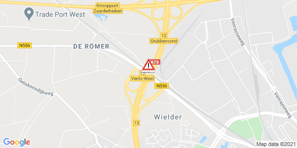 Melding ongeval Zaarderheiken