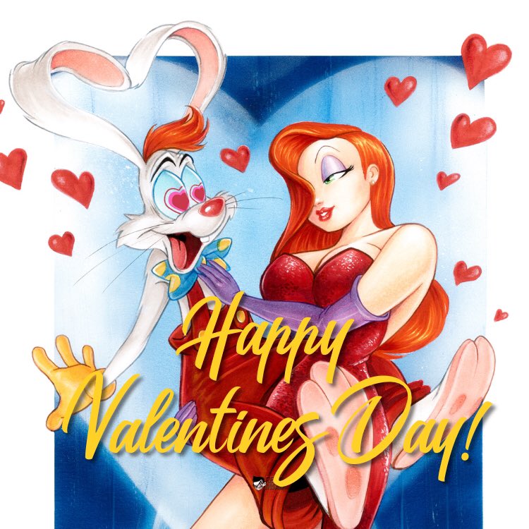 HAPPY VALENTINES DAY EVERYONE! If you’re not in a relationship or don’t celebrate this holiday it’s ALL good just remember it’s OK fall in love with the most important person in your life right now. YOU!
#happyvalentinesday #whoframedrogerrabbit #rogerrabbit #jessicarabbit