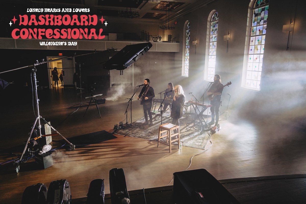 TONIGHT! The Lonely Hearts &amp; Lovers stream starts at 4PM Pacific / 7 PM Eastern at DashboardConfessional.com - replay is available for 48 hours. 

So yes, we'll see you there...