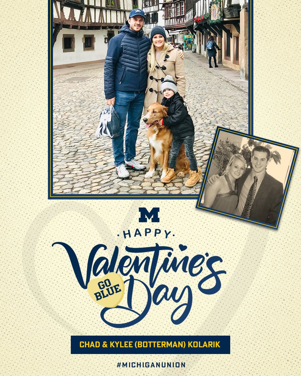 UMichWGym's tweet photo. Happy Valentine's Day!
Check out this awesome feature on one of our many Michigan Power Couples - Chad Kolarik (@umichhockey) and Kylee (Botterman) Kolarik!
Read More: https://t.co/VJx3CGczC4
#GoBlue | #MichiganUnion https://t.co/1xqg0THkkD