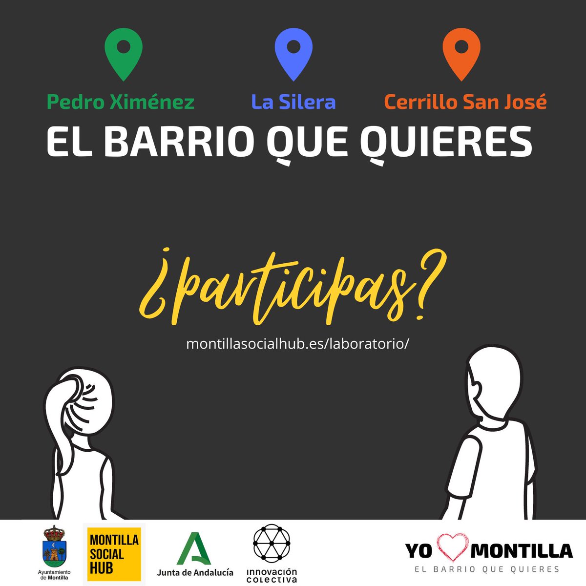 Ayto_Montilla's tweet photo. 🗣️🗳️📢🌳🏡 Todavía estáis a tiempo de hacernos llegar vuestras propuestas sobre 'El barrio que quieres'.

Recordad: abiertas solicitudes para La Silera, Pedro Ximénez y Cerrillo San José

Info 👉 https://t.co/qt89kO1SEK https://t.co/2lXsVRNUAZ