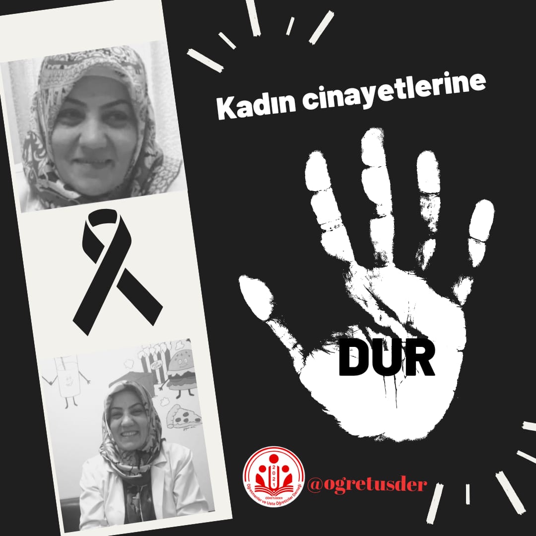 #MihricanEkmenci
Bir ülkede kadın ve çocuklar şiddet görüyor, öldürülüyorsa o ülkenin geleceği de ölüyor demektir.
Dişisine kötü davranan tek hayvan insanoğludur.. Kadınlara el kaldıranın elleri kırılsın!!!!!!
<a href="/ailevecalisma/">Cshabakanligi</a>
<a href="/EmineErdogan/">Emine Erdoğan</a>
<a href="/ZehraZumrutS/">Zehra Zümrüt Selçuk</a> 
@arzuerdemDB 
<a href="/jsarieroglu/">Jülide Sarıeroğlu 🇹🇷</a>