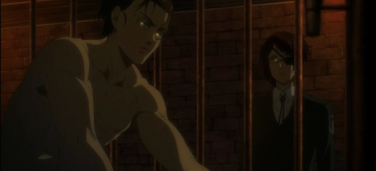 Какое решение эрен принял в тот момент. Какое решение эрен принял в тот момент. Ханджи зоэ и эрен. Ханджи зое и эрен. Эрен йегер татакаэ.