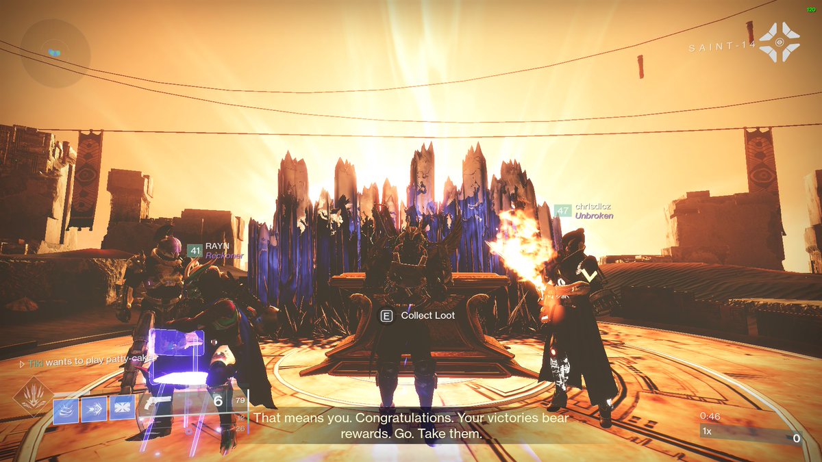 Another Wins Farm turned to another flawless let's go!! Thanks to dem beasts~ 

Rayn &amp; "Daddy Chrls dicz"