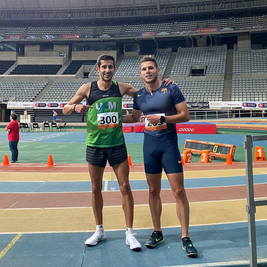 Cuando un tío como <a href="/marc_alcala/">Marc Alcalá Ibáñez</a> te hace de liebre, lo mínimo que se espera de tí es que hagas una mínima para algo. Y claro, no podía fallar 😝 . 🗣️ PB y marca para mínima para el europeo indoor 3'41"19 ‼️