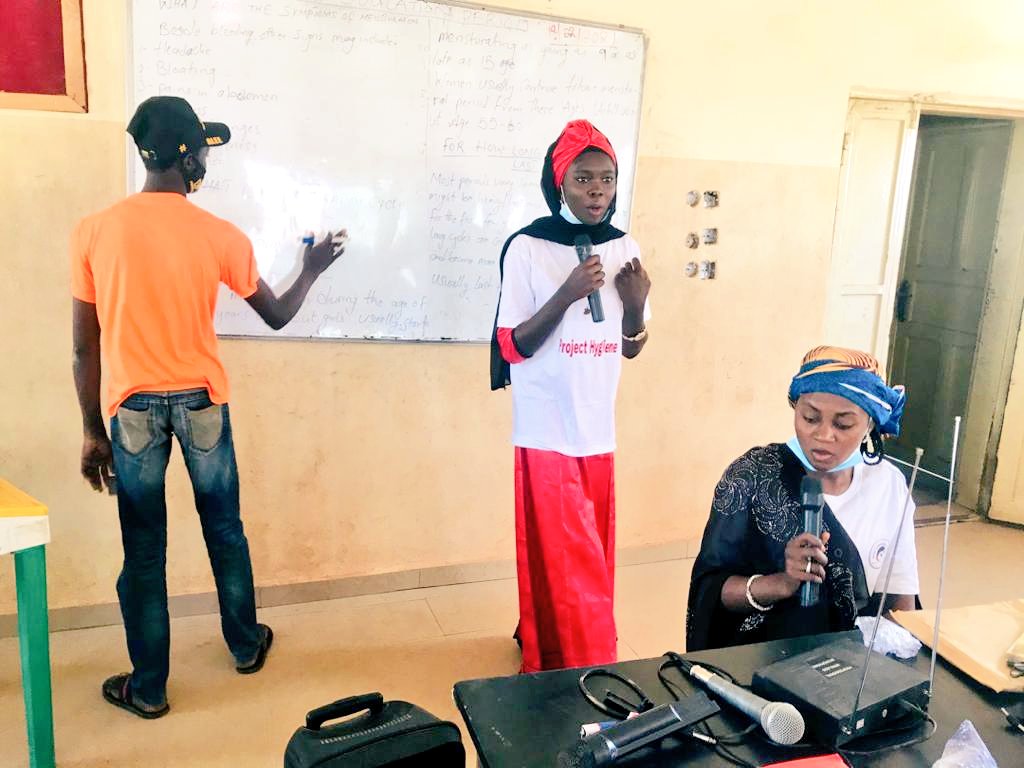 ycd_initiative's tweet photo. Today isn't just Valentine's day, it is also #ProjectHygiene day where @CaresBecky in collaboration with KAYCDEV facilitated a sensitization session on menstruation and menstrual hygiene, as well as distribution of sanitary kits to young girls in Rigasa community.

#PeriodMatters https://t.co/gTw0n2EKPV