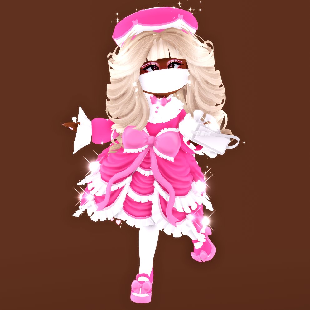 DemiGimpen's tweet photo. The Mon Chèri set in full graphics!
What do you guys think of the set? ^^
I honestly love it a lot! Only thing is how short the arms are (when holding the parasol), but it doesn't bother me too much :) Good job again Reddie and Choco! <3
#royalehigh #robloxrh https://t.co/uCcKgBeqwN