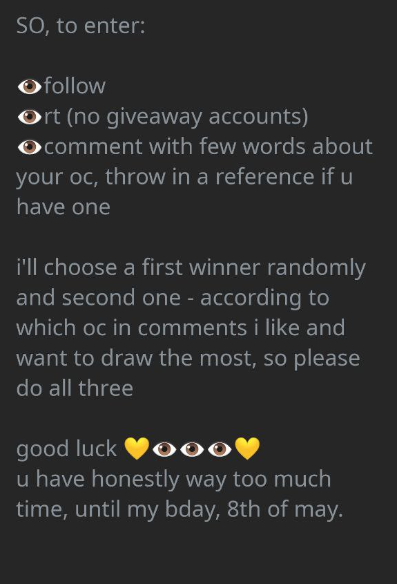 frishavacadoo tweet picture
