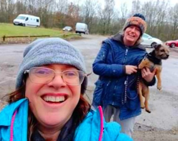 MrsLaunders13's tweet photo. 5k doggy walk with @jl_fenton this afternoon.  Lovely watching nature coming to life, despite the chilly weather ❤🙏🥶 Day 14 @FitFebruary https://t.co/M3wZXb2lkE