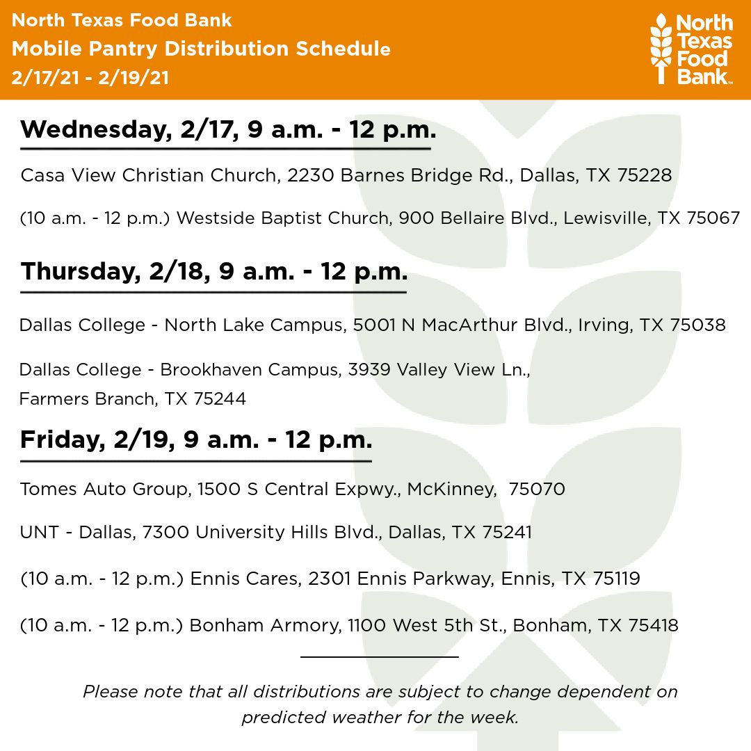 North Texas Food Bank tweet media