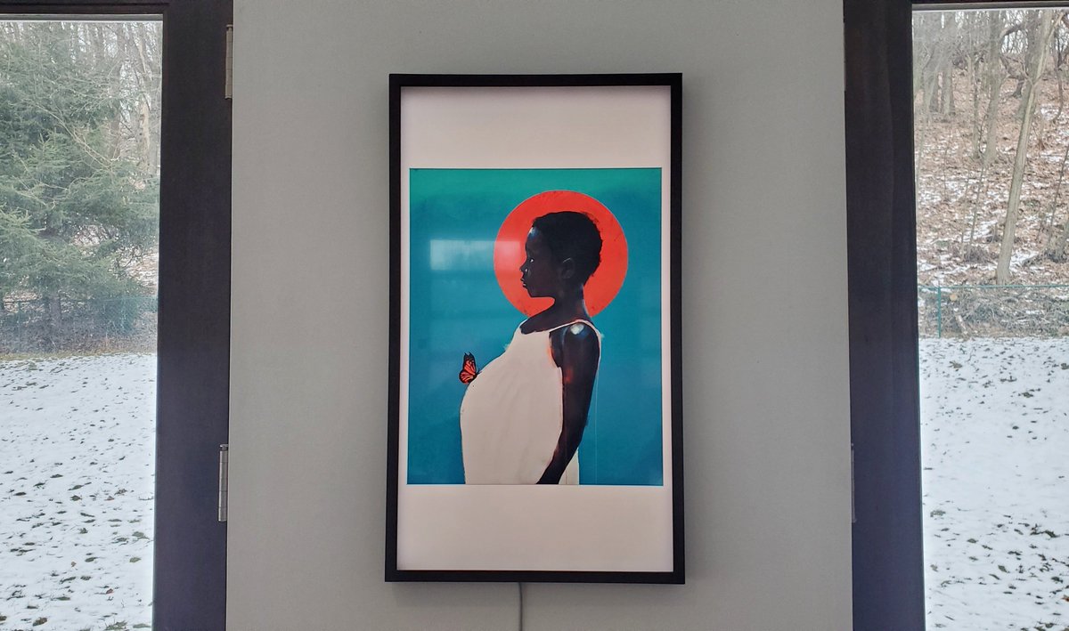 If you display a NFT in your home everyday, something you only own, it becomes a part of your life. You wake up, you go to bed, you see it and connect to it. /2