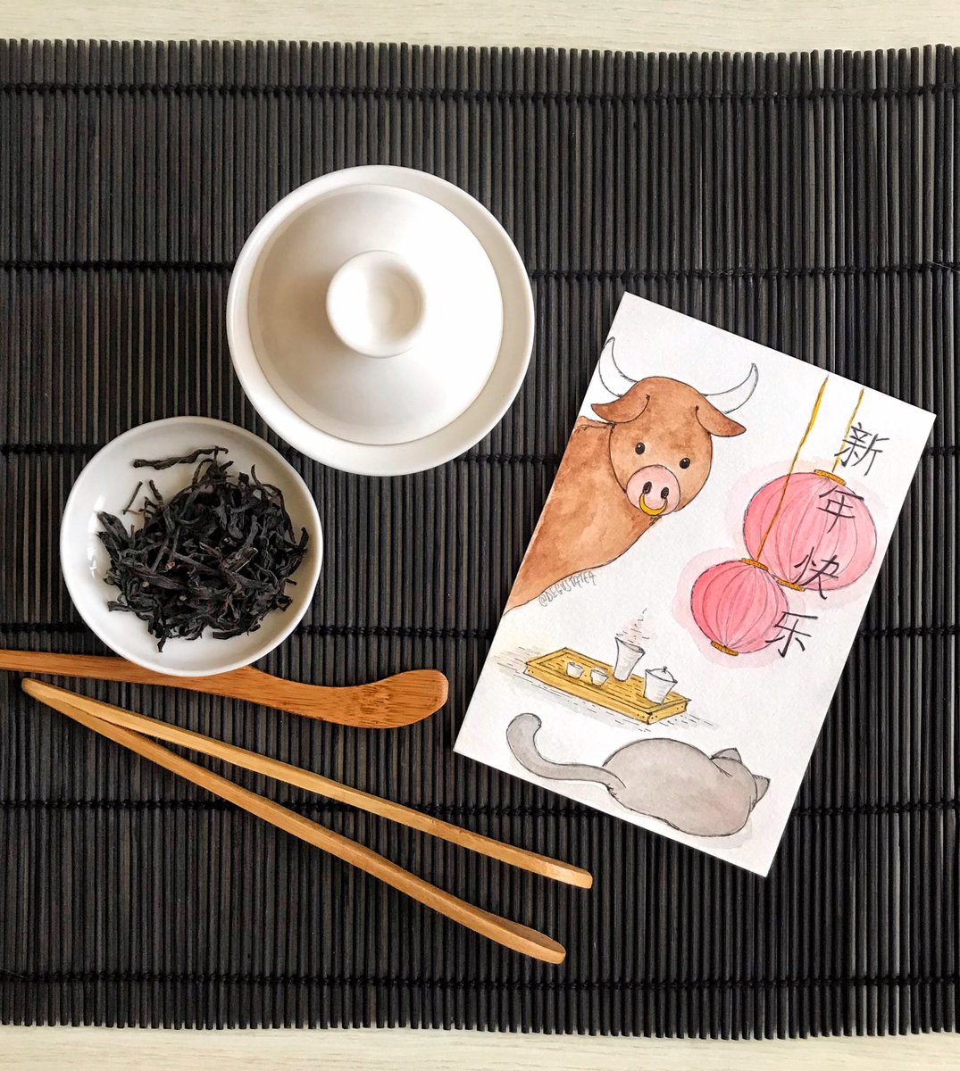 Buon anno!!  
新年快乐 🐮🏮🍵

#happylunarnewyear #HappyNewYear2021 #HappyNewYear