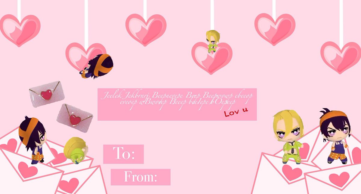 microfugoism's tweet photo. Hapy Valentine Day!! (´∀｀)♡ https://t.co/eVPFnIFmqo