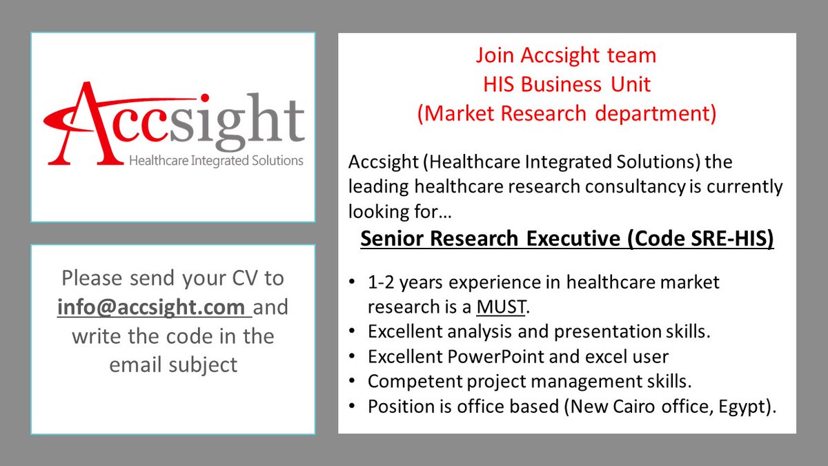 accsight's tweet photo. We are hiring https://t.co/mLWlnfpBD6