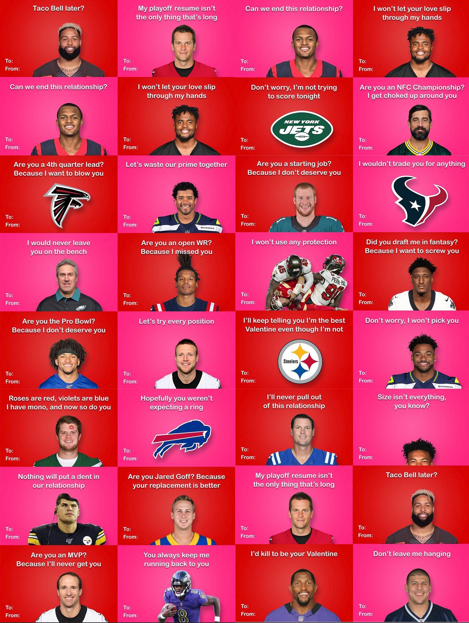 NFL Memes on Twitter "Happy Valentine’s Day! ️ https//t.co/1BIadV1541