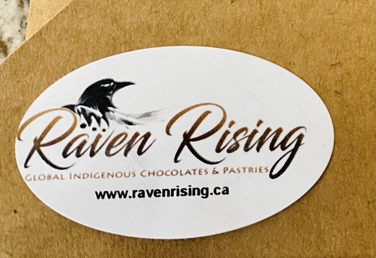 tmoekepickering's tweet image. Surprise Valentine gift arrived in our mail today. Check out these chocolates from Ravine Rising an Indigenous company. Thanks to whomever sent these. Made our day! #Miigwetch.