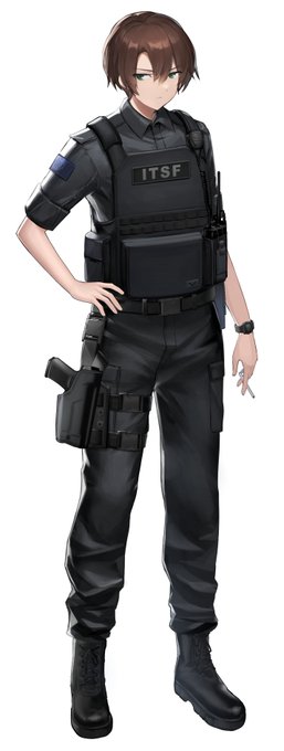 「handgun holster」 illustration images(Latest)｜5pages