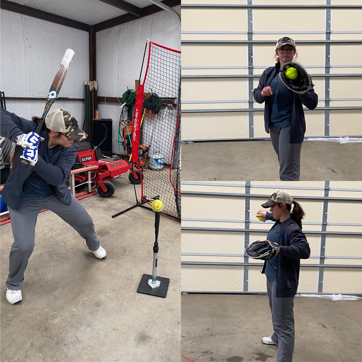 AtchleyCheyanne's tweet image. 14 degrees out getting it done! #alwayswork #beastmode