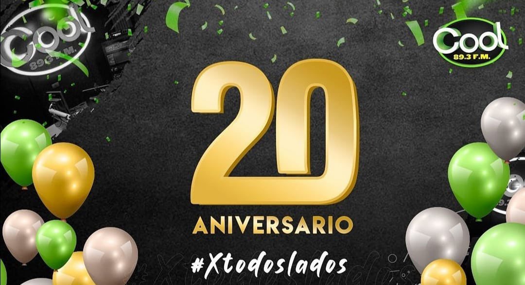 radioyskl's tweet photo. Felicidades a nuestra radio hermana @CoolFM893 está celebrando sus 20 años 📻 🎊🎉
#Xto2La2 #COOLFM https://t.co/7bkcmlXbh7