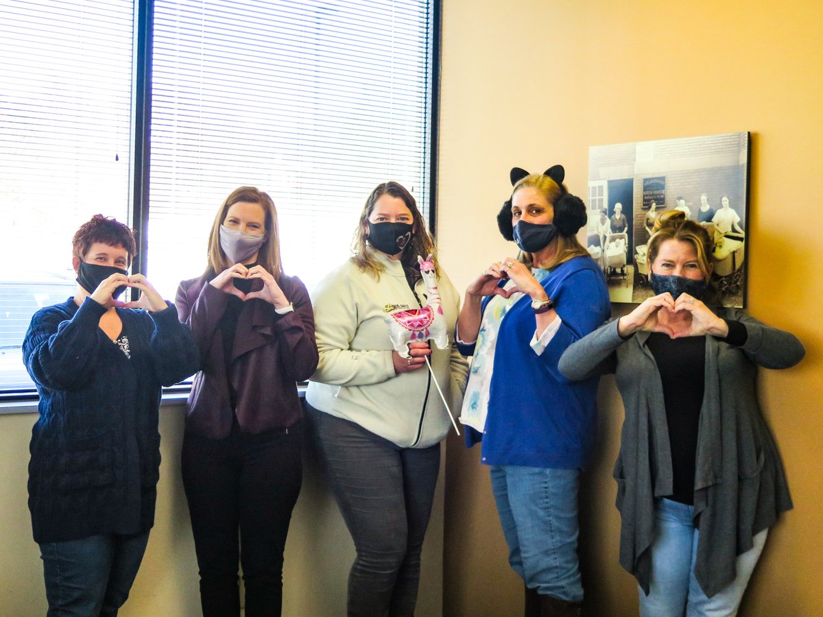 There are many reasons why we do what we do, and one of them is love. We love caring for our patients. We love being a source of comfort and guidance during difficult times. And we love our team that works hard to change lives. #happyvalentinesday