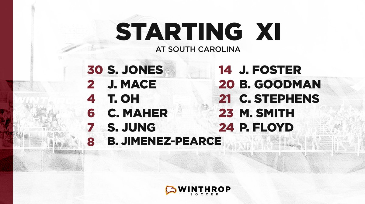 THE XI!

Kick-off at the top of the hour in Columbia.

📺 » bit.ly/2OuobJO
📊 » bit.ly/3b9eRTg