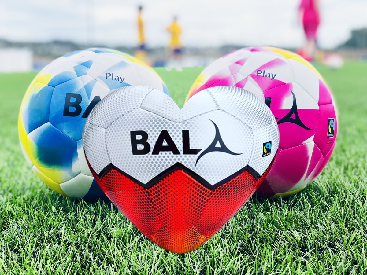 Happy #ValentinesDay Looking forward to a return to the game we love. Our #Fairtrade footballs may not be heart shaped but they’re from the heart, and give a fair deal to the developing country workers who hand make them