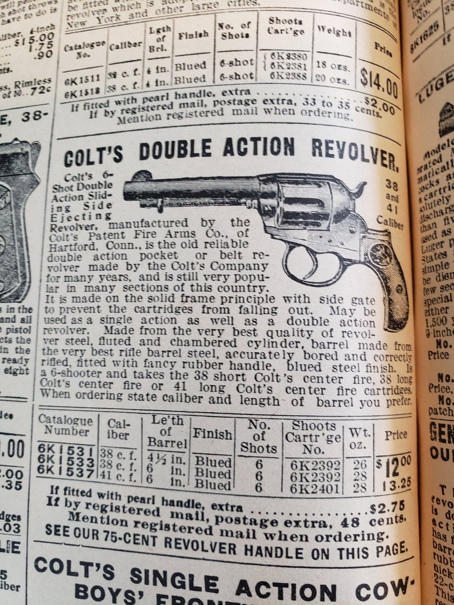 Double action revolver