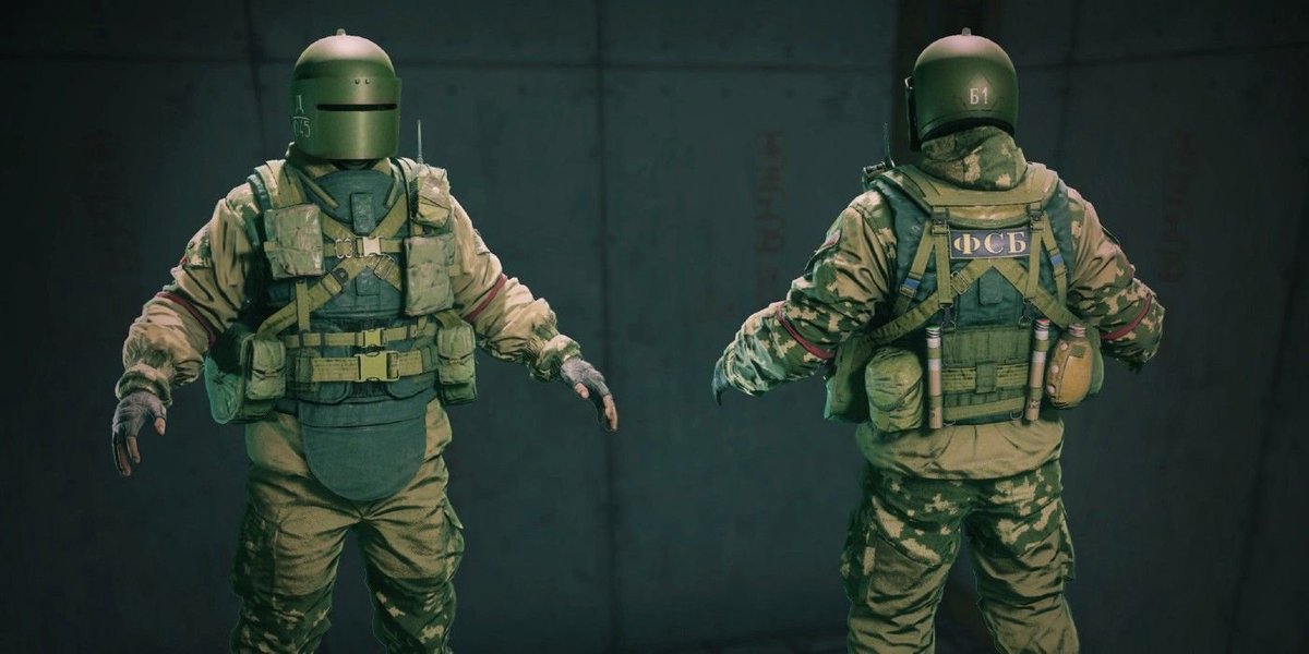The Masked Guy of the Day is...Tachanka from Rainbow Six Siege! 