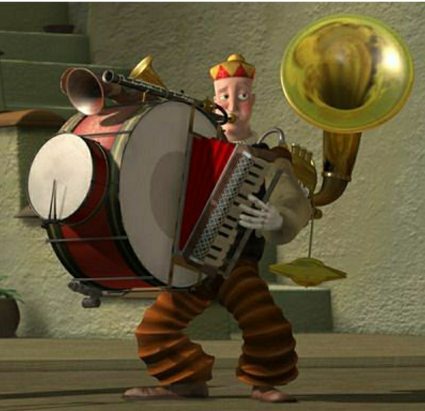 Человек-оркестр (one man Band), 2005
