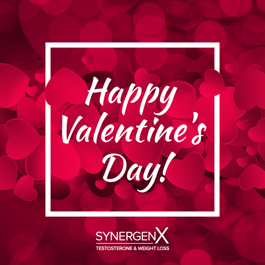 Happy Valentines Day from SynergenX! ❤️ 

#valentines #valentinesday #lowt #testosterone #weightloss #womenshormones