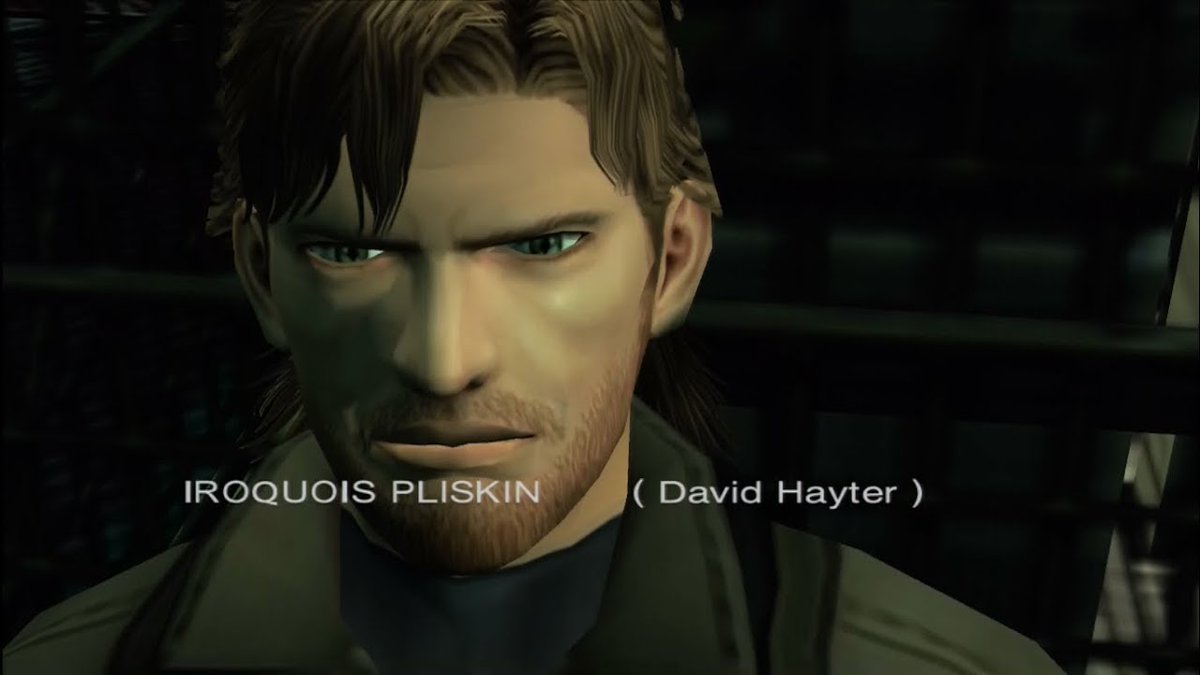 Keen observers might notice that in MGS2, Iroquois Plissken is actually Solid Snake in disguise.