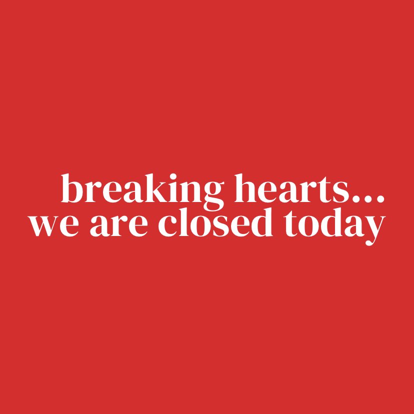 The Magnificent Mullets of Lonedell show is cancelled, as we are CLOSED today, 2/14 due to a frozen pipes situation. 

Sorry, folks. Our hearts are broken, too!  Stay safe out there!!