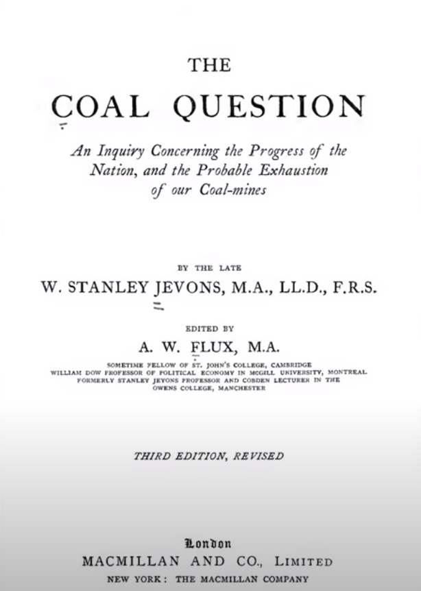 To understand why treating traffic like water is flawed, we need to go back to 1865. That's when William Stanley Jevons noticed that the improved efficiency of steam engines didn't decrease the consumption of coal: instead coal was used in even greater quantities. (2/n)