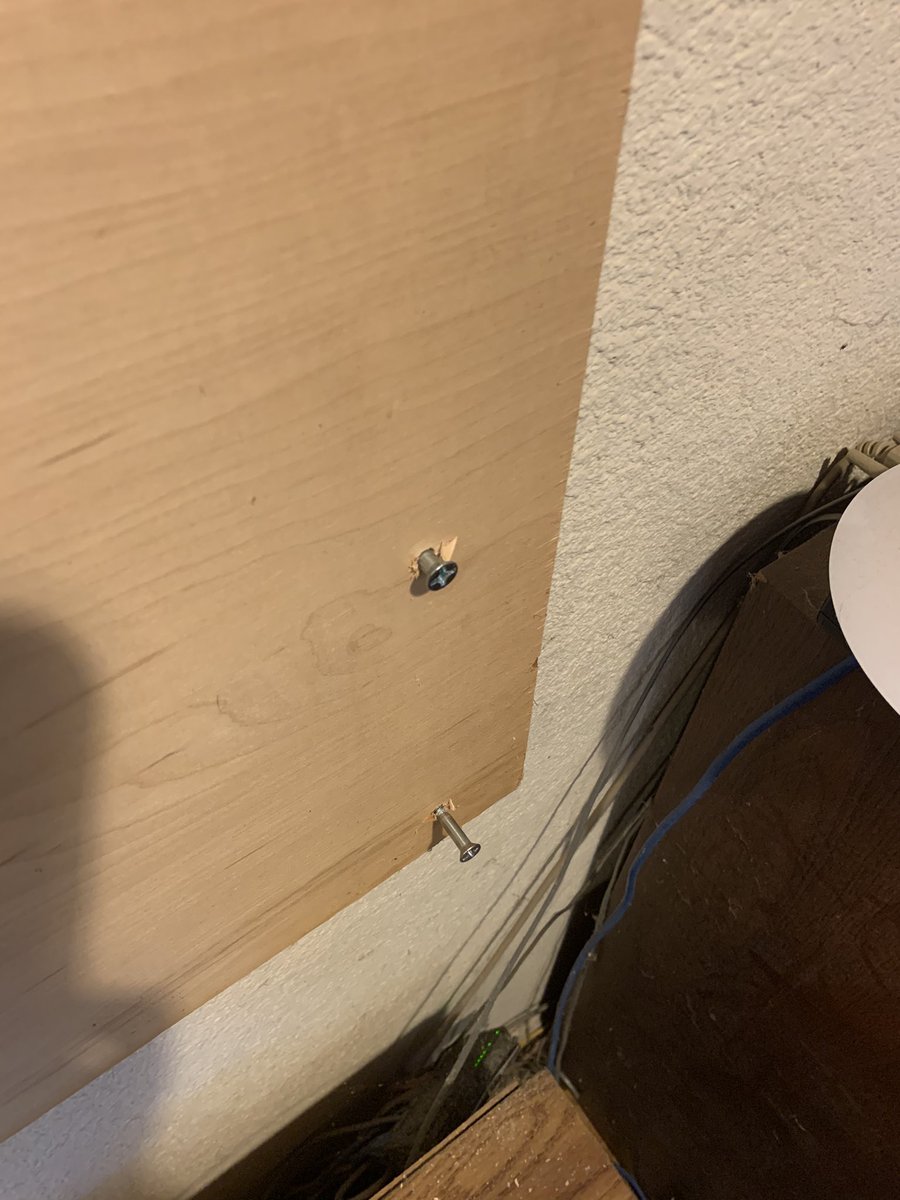 And now the project is stalled because my batteries are dead. Really don’t why they don’t make corded impact drivers.